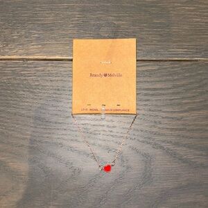 Brandy Melville Gold Heart Bracelet